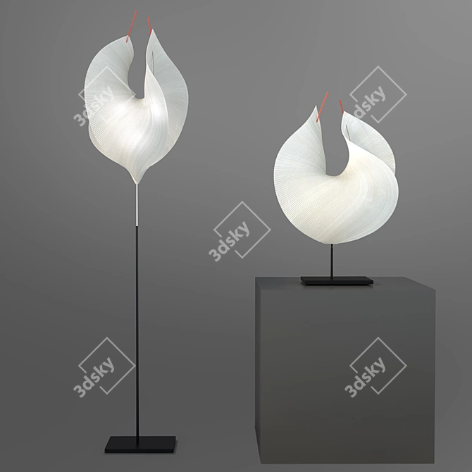 Ingo-maurer LED Sculptural Lights 3D model image 1