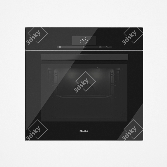 Miele 6880 BP: Sleek & Powerful 3D model image 2