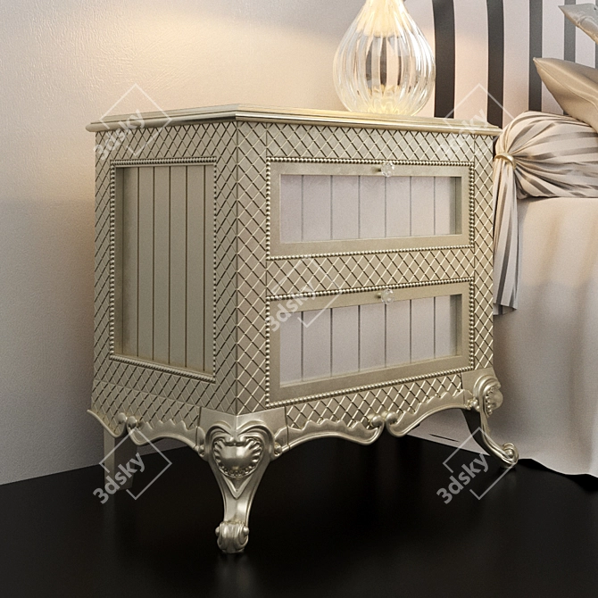 Neopoliscasa Florence Bedroom Set 3D model image 2