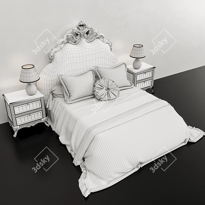 Neopoliscasa Florence Bedroom Set 3D model image 3