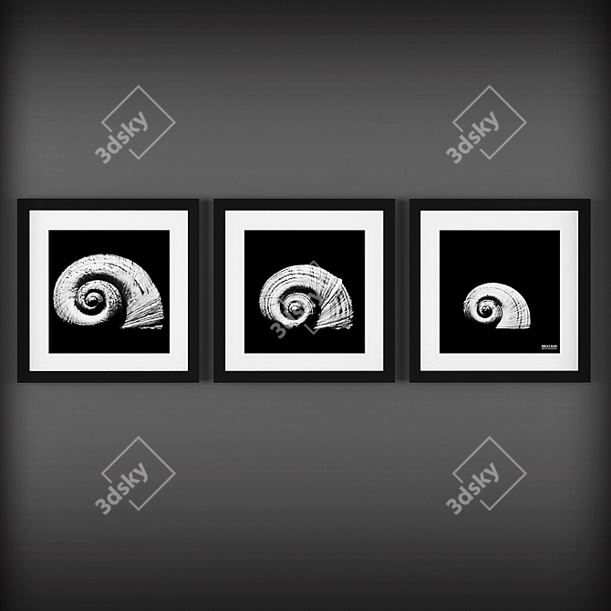 Oceanic Art: Collections of Seascapes 3D model image 3