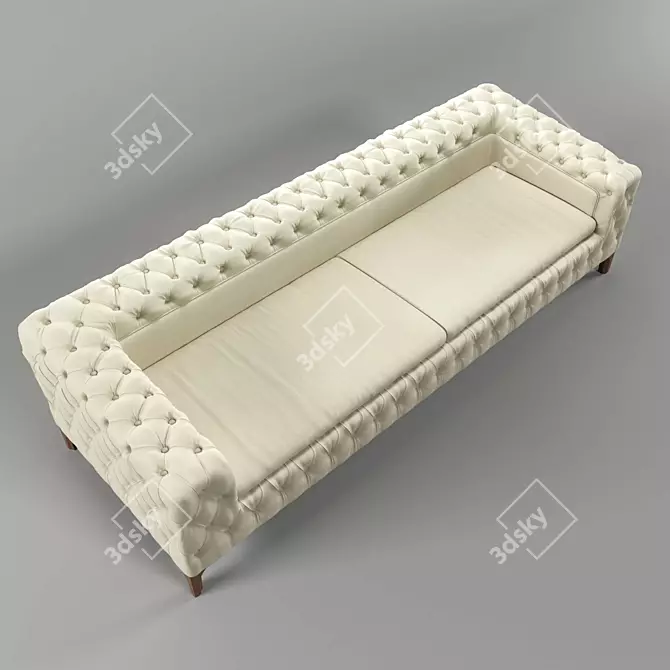 Modern and Stylish Bamax Sofa 3D model image 2