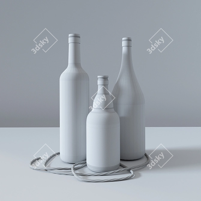 Bottle_VID 2013 Preview: V-Ray Render 3D model image 2