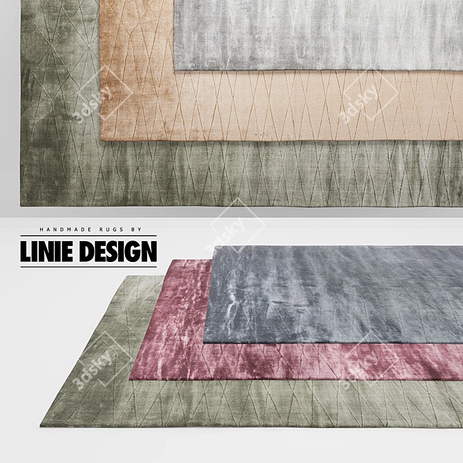 Elegant Edge Rugs Collection 3D model image 1