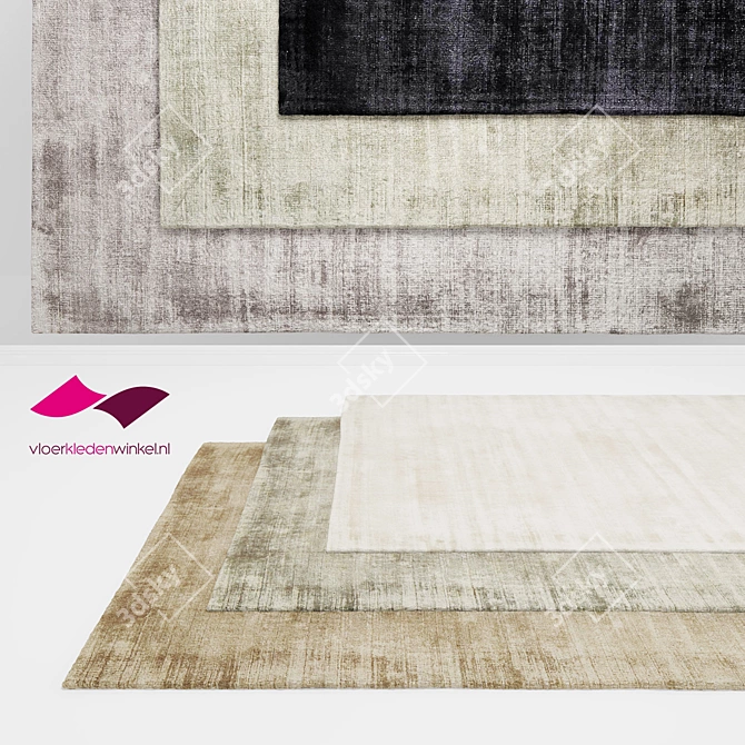 Luxury Blade Rugs Collection 3D model image 1