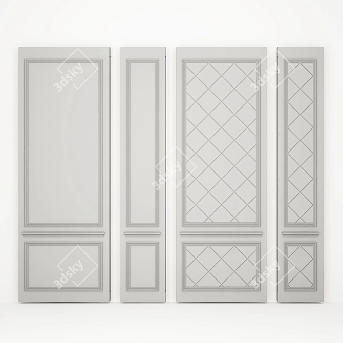3D Paneli Prorabanetu - Stylish and Versatile Wall Panels 3D model image 2
