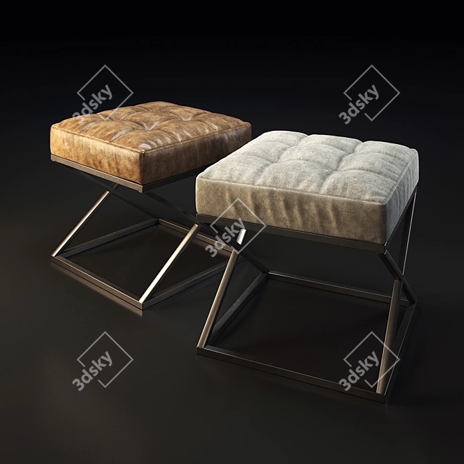 Elegant Vintage Chair: Chair_VID_01 3D model image 1