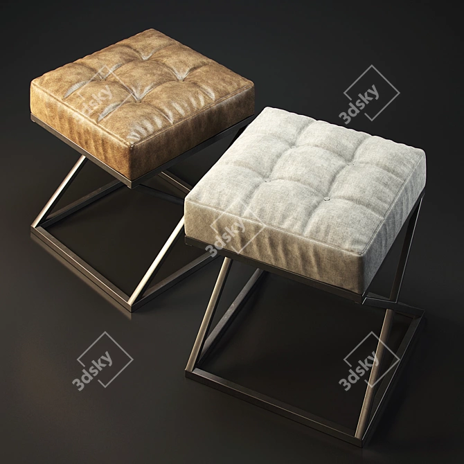 Elegant Vintage Chair: Chair_VID_01 3D model image 2