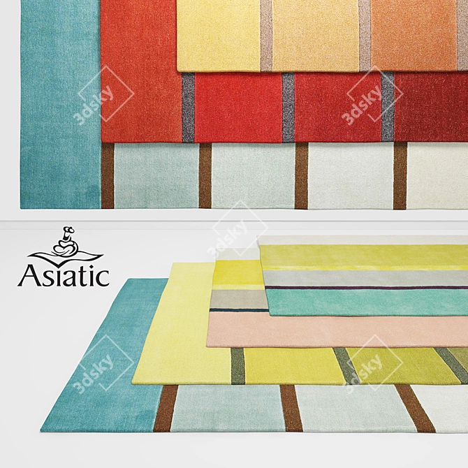 Brink en Campman Rugs: Stylish Floor Statements 3D model image 1