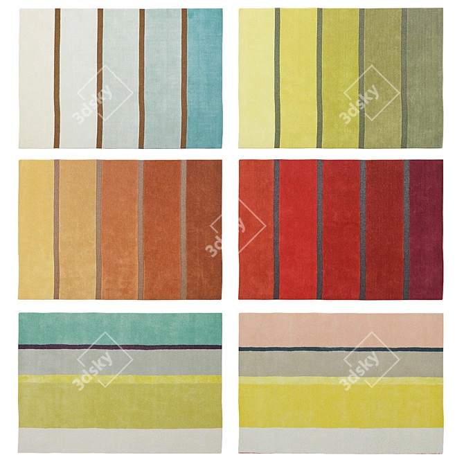 Brink en Campman Rugs: Stylish Floor Statements 3D model image 2