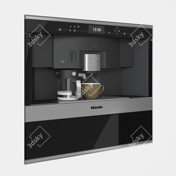 Miele CVA 6431 Nespresso Machine 3D model image 2