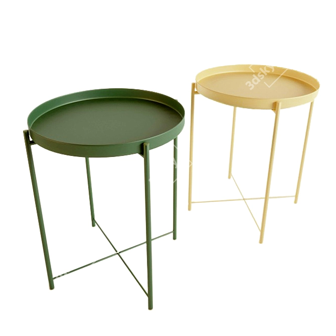 Versatile GLADOM Side Table 3D model image 1