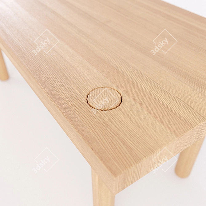 Ikea Stockholm 2017 Ash Coffee Table 3D model image 2