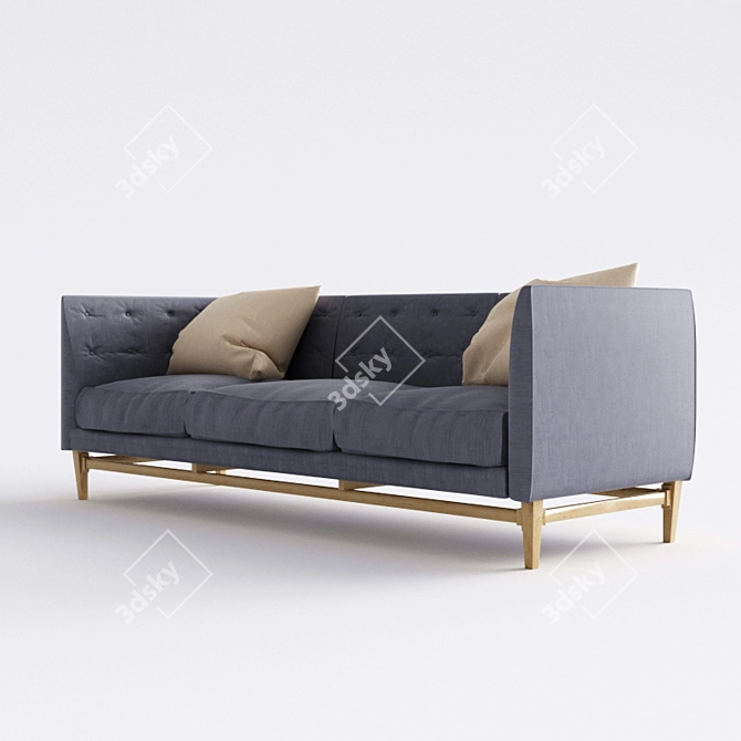 Ikea 2013 Sofa: Modern Stylish Design 3D model image 2