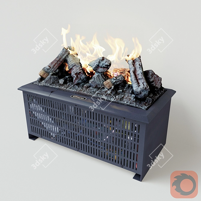 Dimplex Opti-Myst Cassette 400: Realistic Flames 3D model image 1