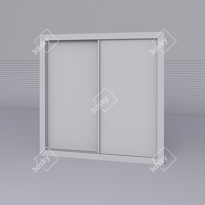 Schuco PD 2A Sliding Door - Sleek and Automatic 3D model image 3