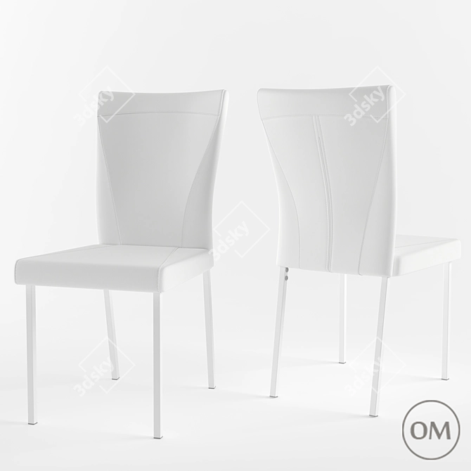 Modern Perry Chair - Sleek and Stylish 3D model image 3