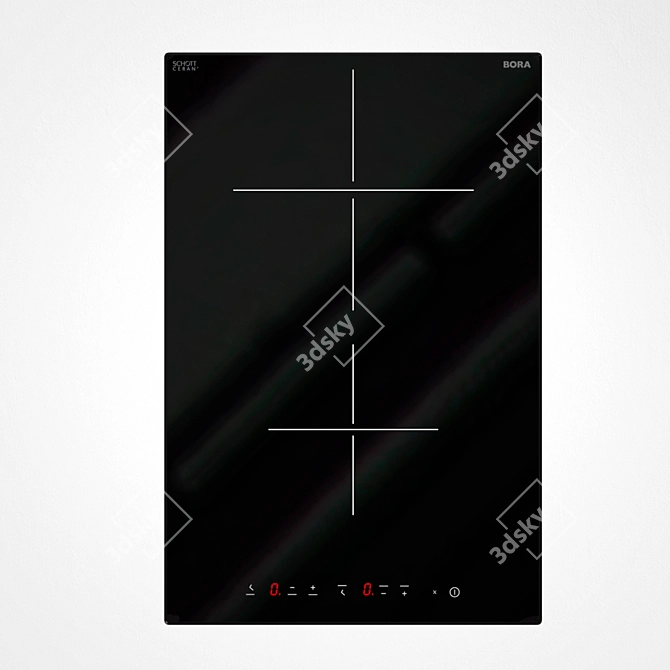 Bora CI11: Sleek and Efficient Cooktop 3D model image 2