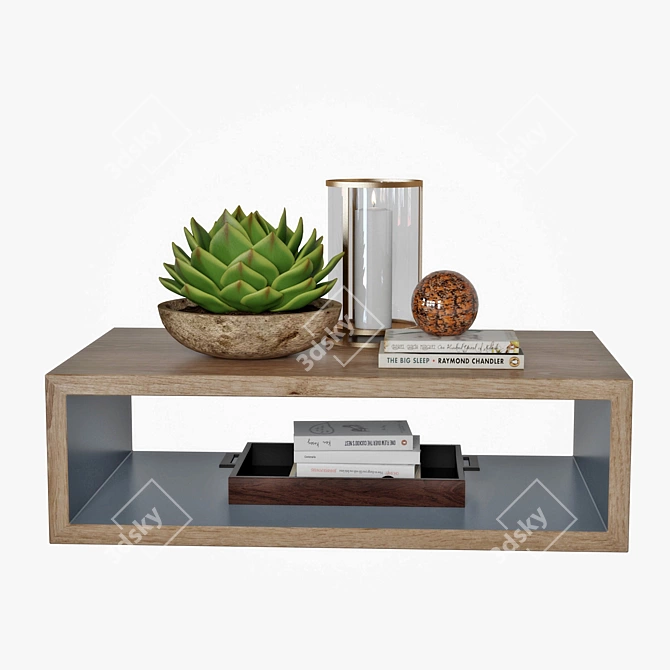 Elegant Decor Coffee Table 3D model image 1