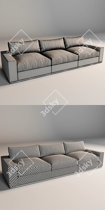 Estetica Miami Sofa 3D model image 3