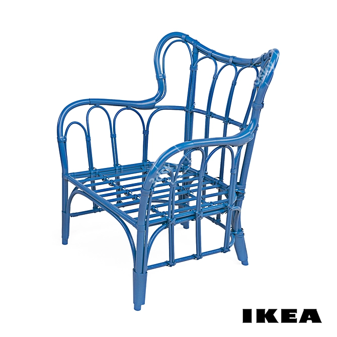 AVSIKTLIG Chair: Stylish Seating Solution 3D model image 2