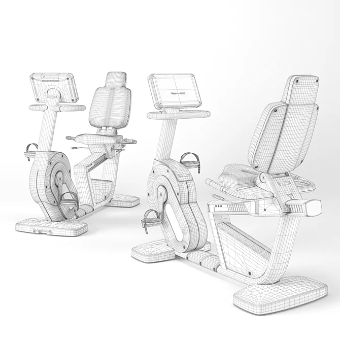 Elevate Your Fitness with Technogym 3D model image 2