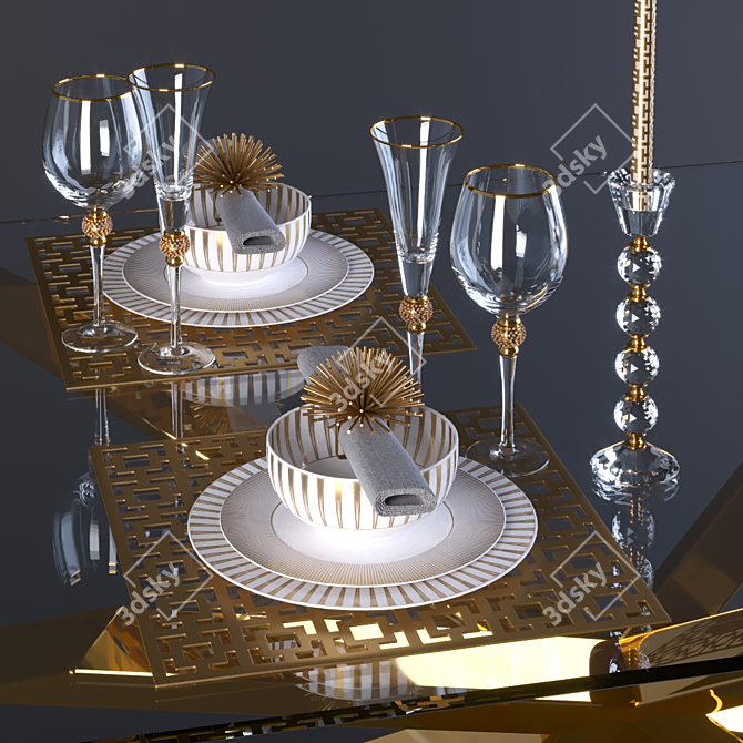 Elevate Your Dining Experience 3D model image 1