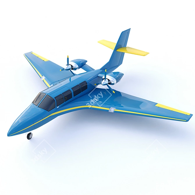 Amphibious Aircraft 3D model image 1