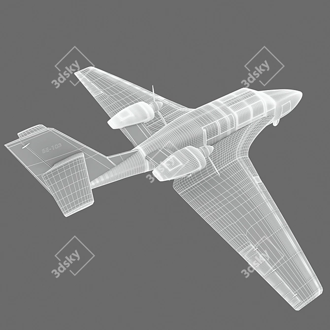 Amphibious Aircraft 3D model image 2