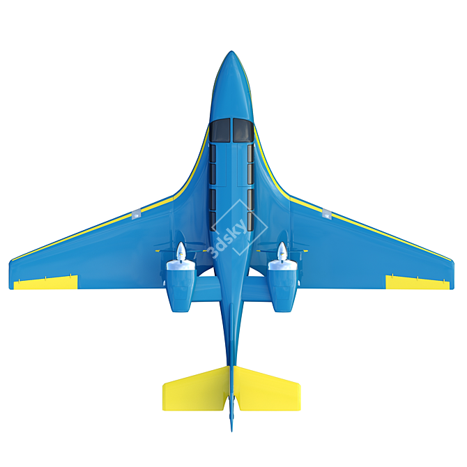 Amphibious Aircraft 3D model image 3