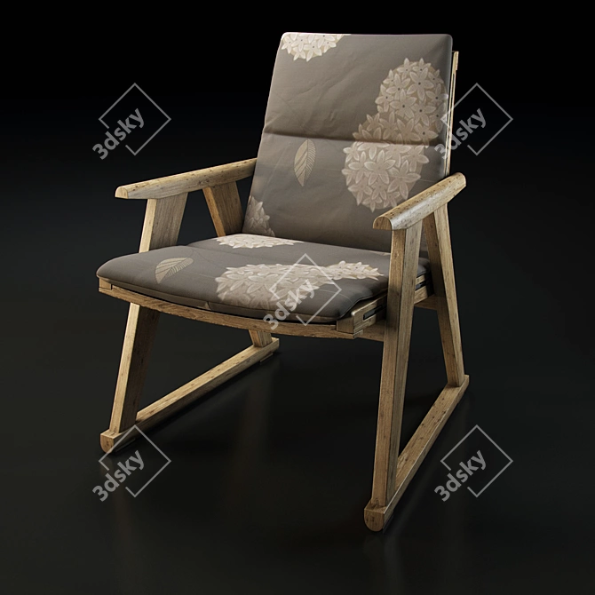 Modern Chair_VID_02 3D model image 2