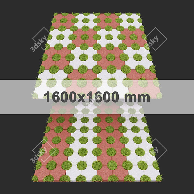 Eco Cobblestone Collection 3D model image 2