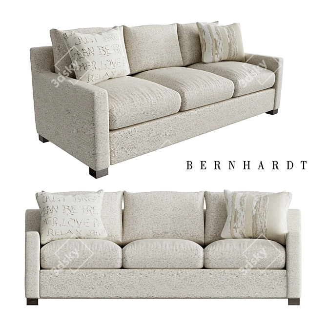 Elegant Kelsey Sofa by Bernhardt 3D model image 1