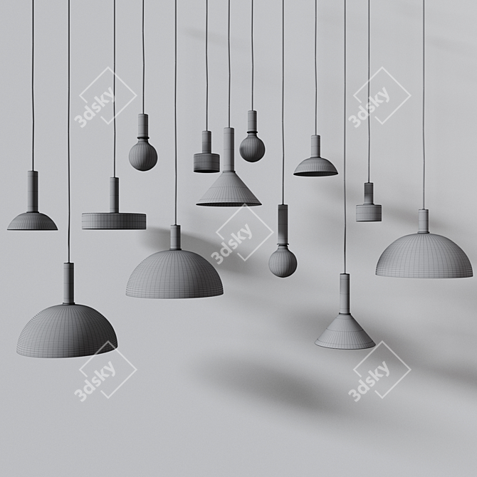 Ferm Living Collect Lighting: Illuminate in Style 3D model image 3