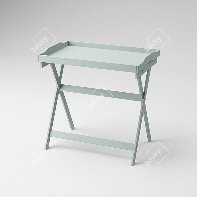 Elegant Servicing Table 3D model image 1