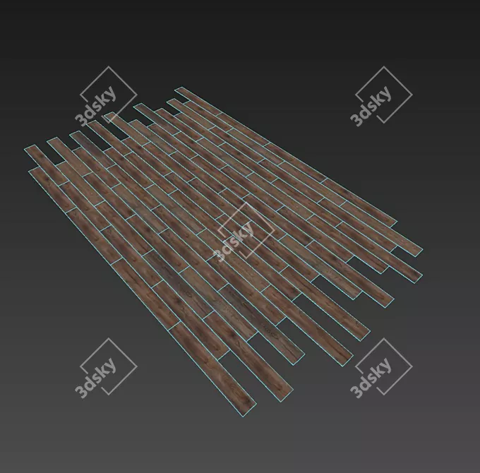 Krono Orginal-Titan Prestige Parquet Board 3D model image 2