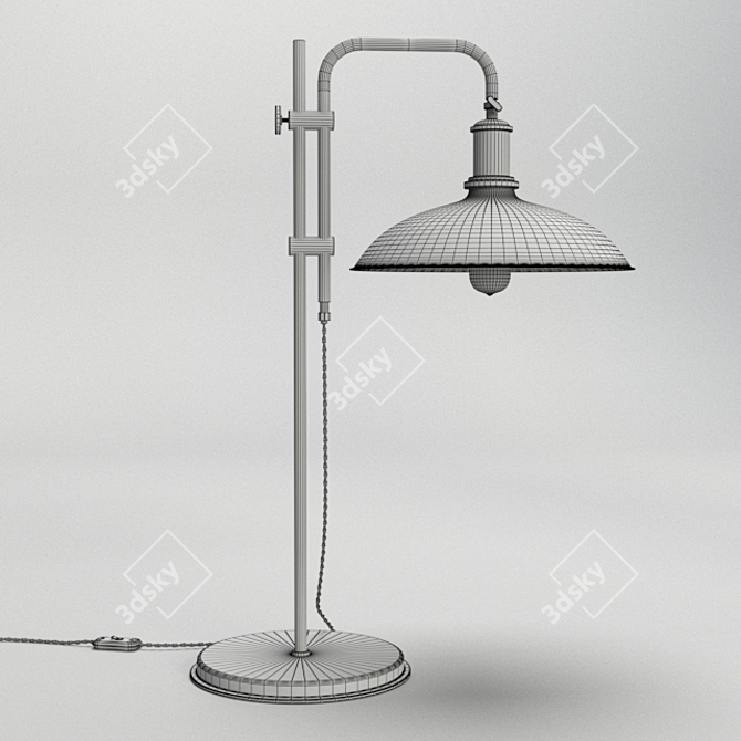 Elegant Lighting by Konsthantverk 3D model image 3