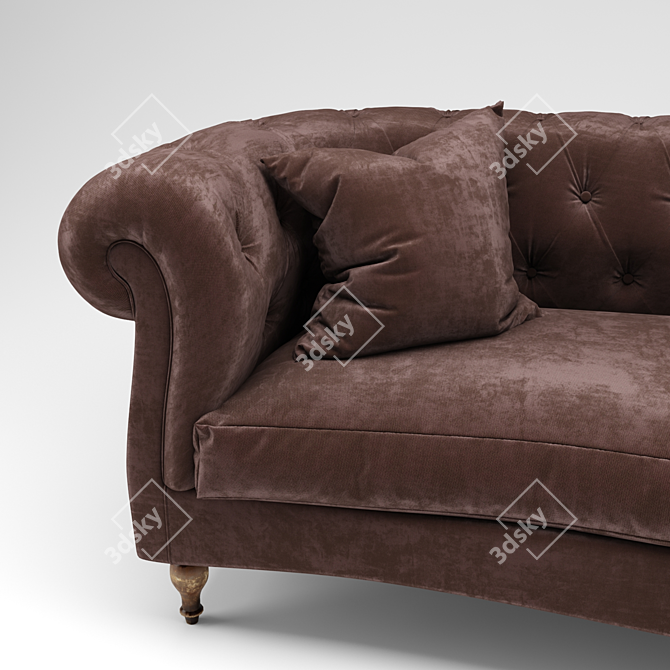 Brownstone Anderson Sofa: Elegant and Timeless Design 3D model image 3