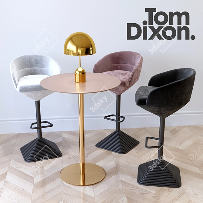 Tom Dixon's 3-in-1 FurniLight 3D model image 1