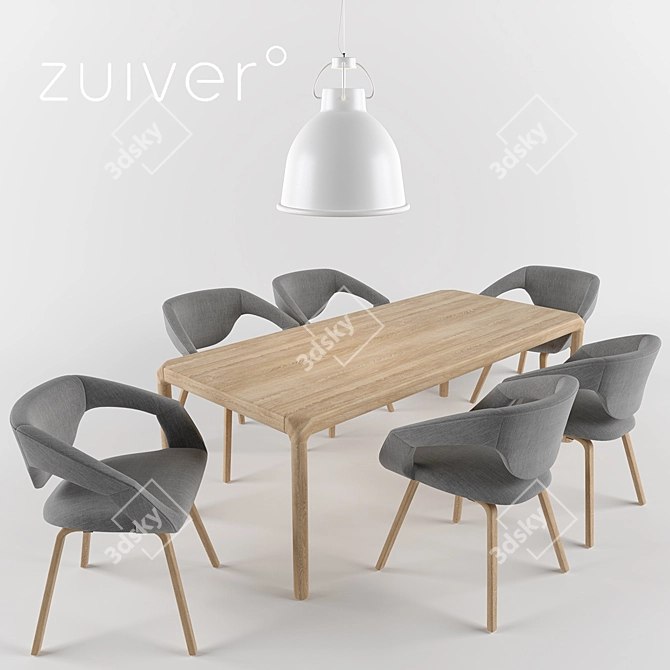 Zuiver: Sleek and Stylish Modern Furniture 3D model image 1