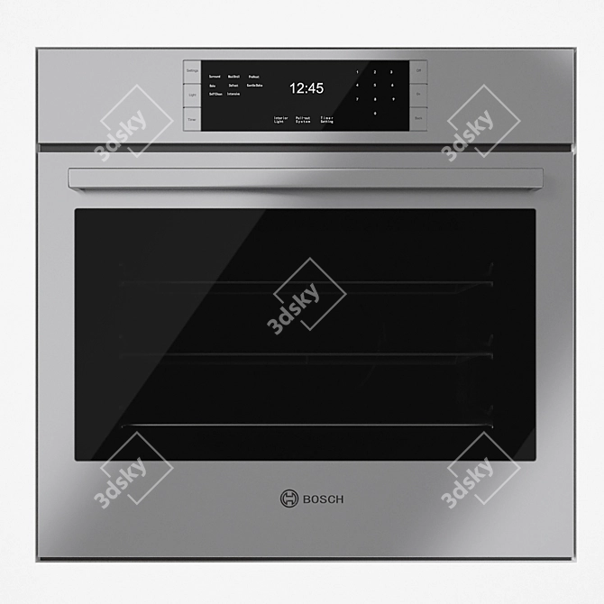 BOSCH 30" Single Wall Oven 3D model image 1