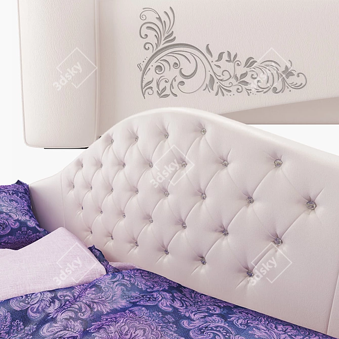 Elevate your sleep: Rapunzel Lux Bed 3D model image 2