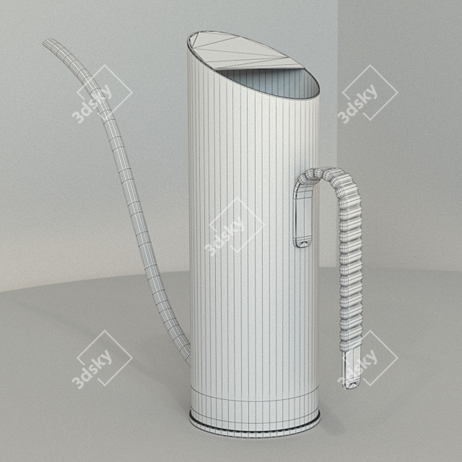 Vintage Swedish Watering Can by Gunnar Ander 3D model image 3