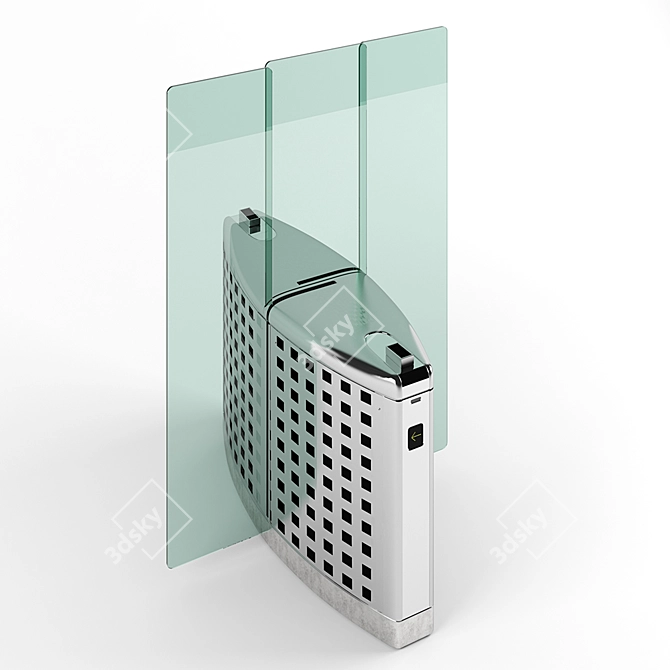 SecureGuard Security Gates 3D model image 2