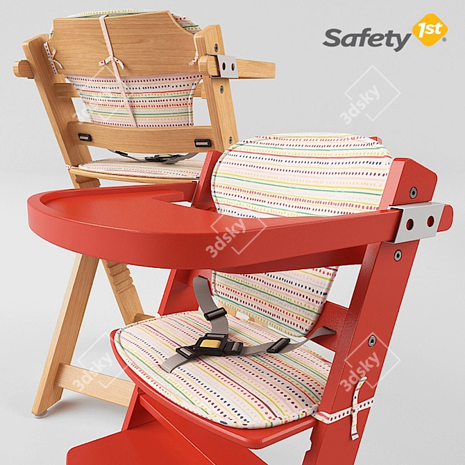 Timba: Safety 1st Highchair 3D model image 2