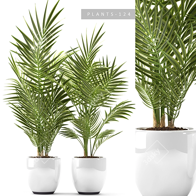 Greenery Bliss: Assorted Plants - Max2015,2012 & Fbx 3D model image 1