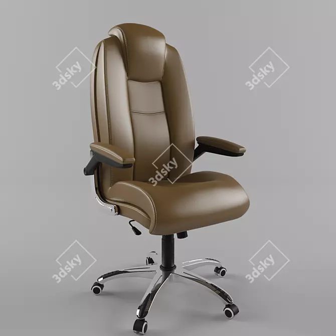 ErgoComfort Office Chair 3D model image 1