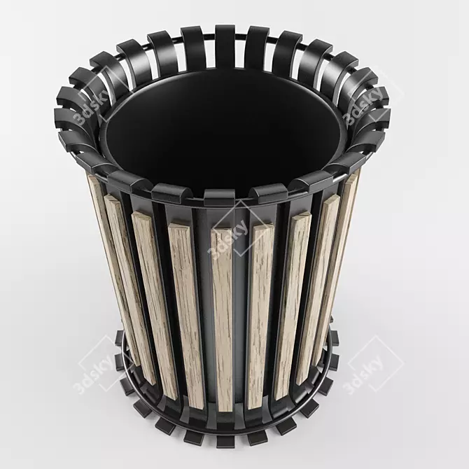 Elegant Memorial Urn 3D model image 2