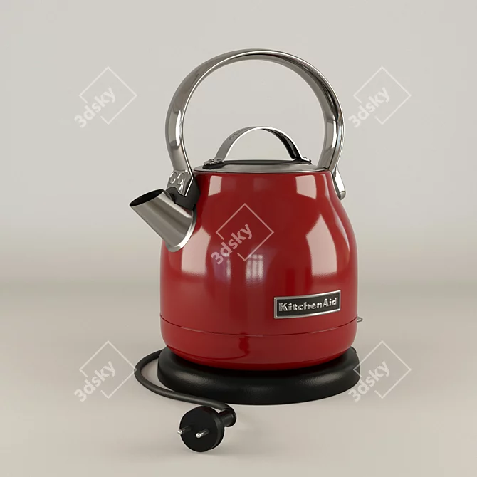 Mini Electric Kettle KitchenAid 3D model image 1