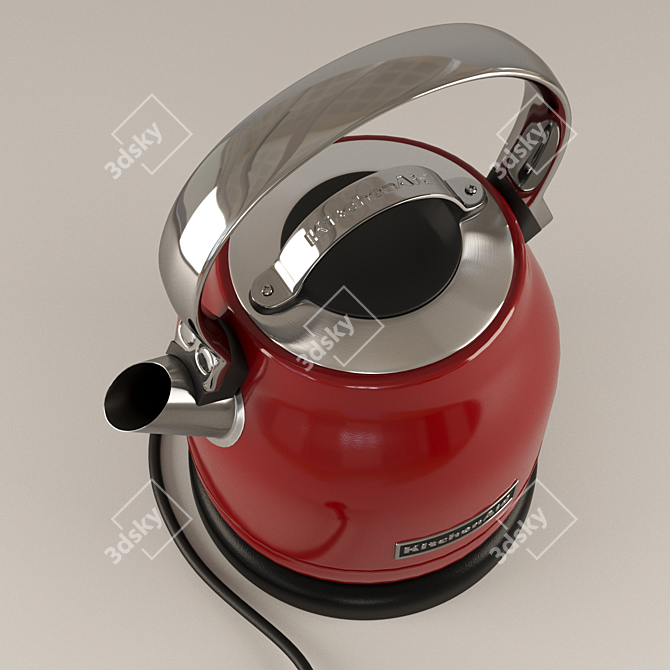 Mini Electric Kettle KitchenAid 3D model image 2